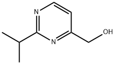 4-Pyrimidinemethanol,2-(1-methylethyl)-(9CI) Struktur