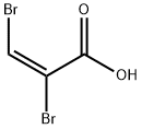 (E)-2,3-Dibromopropenoic acid Struktur