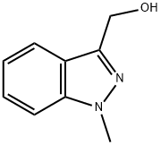 (1-METHYL-1H-INDAZOL-3-YL)METHANOL Struktur