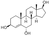 4-Androsten-3beta,6alpha,17beta-triol Struktur