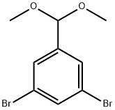 3,5-Dibromobenzaldehyde dimethyl acetal Struktur