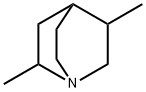 2,5-Dimethyl-1-azabicyclo[2.2.2]octane Struktur