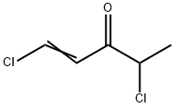 1-Penten-3-one,  1,4-dichloro- Struktur