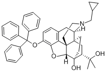 3-O-TRITYL-6-O-DESMETHYL-DIPRENORPHINE Struktur