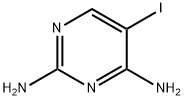 5-Iodo-pyrimidine-2,4-diamine Struktur