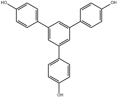 1 3 5-TRIS(4-HYDROXYPHENYL)BENZENE  97 Struktur