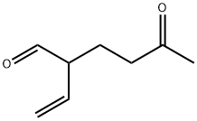 Hexanal, 2-ethenyl-5-oxo- (9CI) Struktur