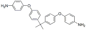 4-[4-[2-[4-(4-AMINOPHENOXY)PHENYL]PROPAN-2-YL]PHENOXY]ANILINE Struktur