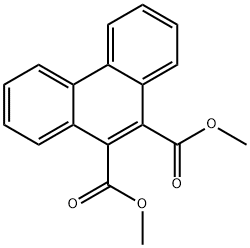 DIMETHYL 9,10-PHENANTHRENEDICARBOXYLATE Struktur