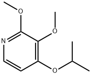 Pyridine, 2,3-dimethoxy-4-(1-methylethoxy)- (9CI) Struktur