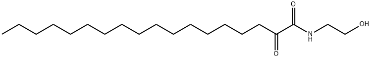 N-stearoylglycine Struktur