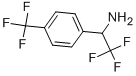 2,2,2-TRIFLUORO-1-(4-TRIFLUOROMETHYL-PHENYL)-ETHYLAMINE Struktur