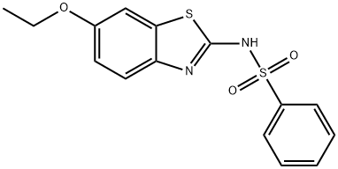 N-(6-Ethoxy-2-benzothiazolyl)benzenesulfonaMide price.