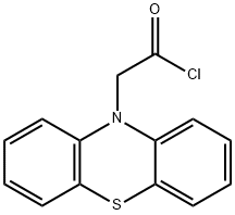 PHENOTHIAZINE-10-ACETYL CHLORIDE Struktur