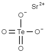 STRONTIUM TELLURATE Struktur