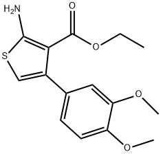 2-AMINO-4-(3,4-DIMETHOXY-PHENYL)-THIOPHENE-3-CARBOXYLIC ACID ETHYL ESTER price.