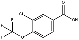 3-Chloro-4-(trifluoromethoxy)benzoic acid price.