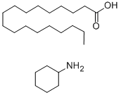 cyclohexylammonium stearate Struktur