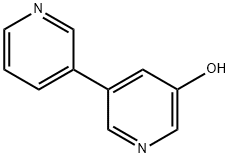 [3,3'-BIPYRIDIN]-5-OL Struktur