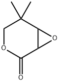 3,7-Dioxabicyclo[4.1.0]heptan-2-one,  5,5-dimethyl-  (9CI) Struktur