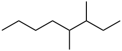 3,4-dimethyloctane Struktur