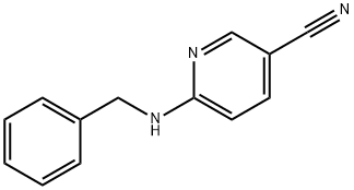 6-(benzylamino)nicotinonitrile Struktur