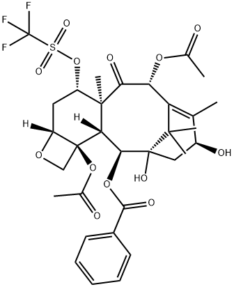 7-O-(Trifluoroacetyl) Baccatin III Struktur