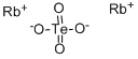 RUBIDIUM TELLURATE Struktur