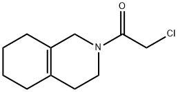 Isoquinoline, 2-(chloroacetyl)-1,2,3,4,5,6,7,8-octahydro- (9CI) Struktur