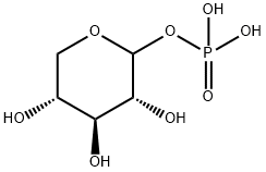 xylose 1-phosphate Struktur