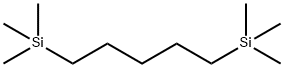 1,5-Di(trimethylsilyl)pentane Struktur