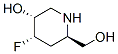 2-Piperidinemethanol,4-fluoro-5-hydroxy-,[2R-(2alpha,4beta,5beta)]-(9CI) Struktur