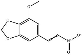 1-(3-METHOXY-4,5-METHYLENEDIOXYPHENYL)-2-NITROETHANE Struktur