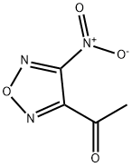 Ethanone, 1-(4-nitro-1,2,5-oxadiazol-3-yl)- (9CI) Struktur