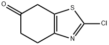 2-CHLORO-4,5-DIHYDROBENZO[D]THIAZOL-6(7H)-ONE Struktur