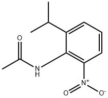 N-(2-ISOPROPYL-6-NITROPHENYL)ACETAMIDE Struktur