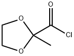 1,3-Dioxolane-2-carbonyl  chloride,  2-methyl- Struktur