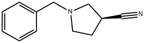 (S)-1-BENZYL-PYRROLIDINE-3-CARBONITRILE Struktur