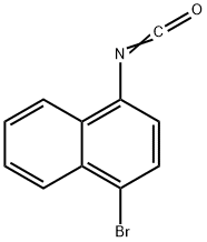 1-BROMO-ISOCYANATONAPHTHALENE  97 Struktur