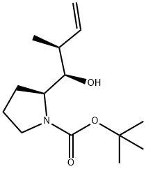 (2S,1'R,2'S)-N-(tert-butoxycarbonyl)-2-(1'-hydroxy-2'-Methyl-3'-butenyl)-pyrrolidine