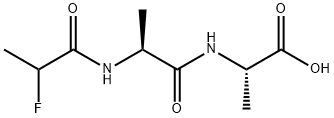 Alanine,  N-(2-fluoro-1-oxopropyl)alanyl-  (9CI) Struktur