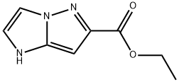 ETHYL 1H-IMIDAZO[1,2-B]PYRAZOLE-6-CARBOXYLATE Struktur