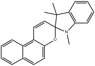 1,3,3-TRIMETHYLINDOLINO-BETA-NAPHTHOPYRYLOSPIRAN Structure