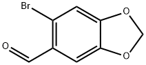 6-Bromopiperonal Struktur