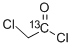 CHLOROACETYL CHLORIDE-1-13C Struktur