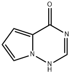 3H-Pyrrolo[2,1-f][1,2,4]triazin-4-one Struktur