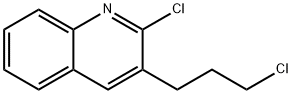 2-CHLORO-3-(3-CHLOROPROPYL)QUINOLINE Struktur