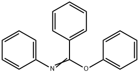 N-Phenylbenzimidic acid phenyl ester Struktur