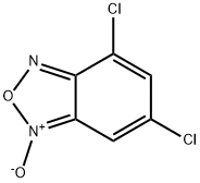 4,6-Dichlorobenzofurazane 1-oxide Struktur