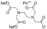 ETHYLENEDIAMINETETRAACETIC ACID DISODIUM LEAD SALT Struktur